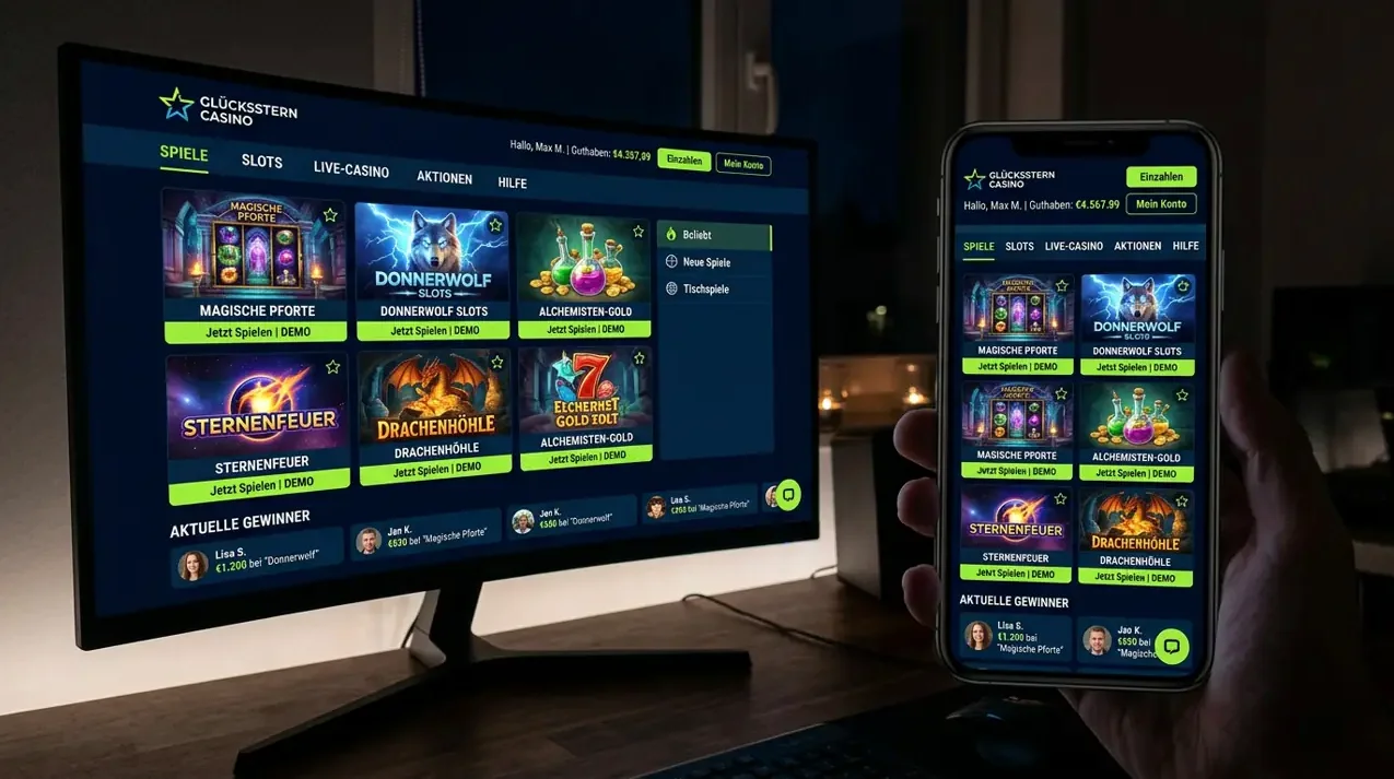 Nahtloses Web-Gaming auf Allen Mobilgeräten · Rollxo