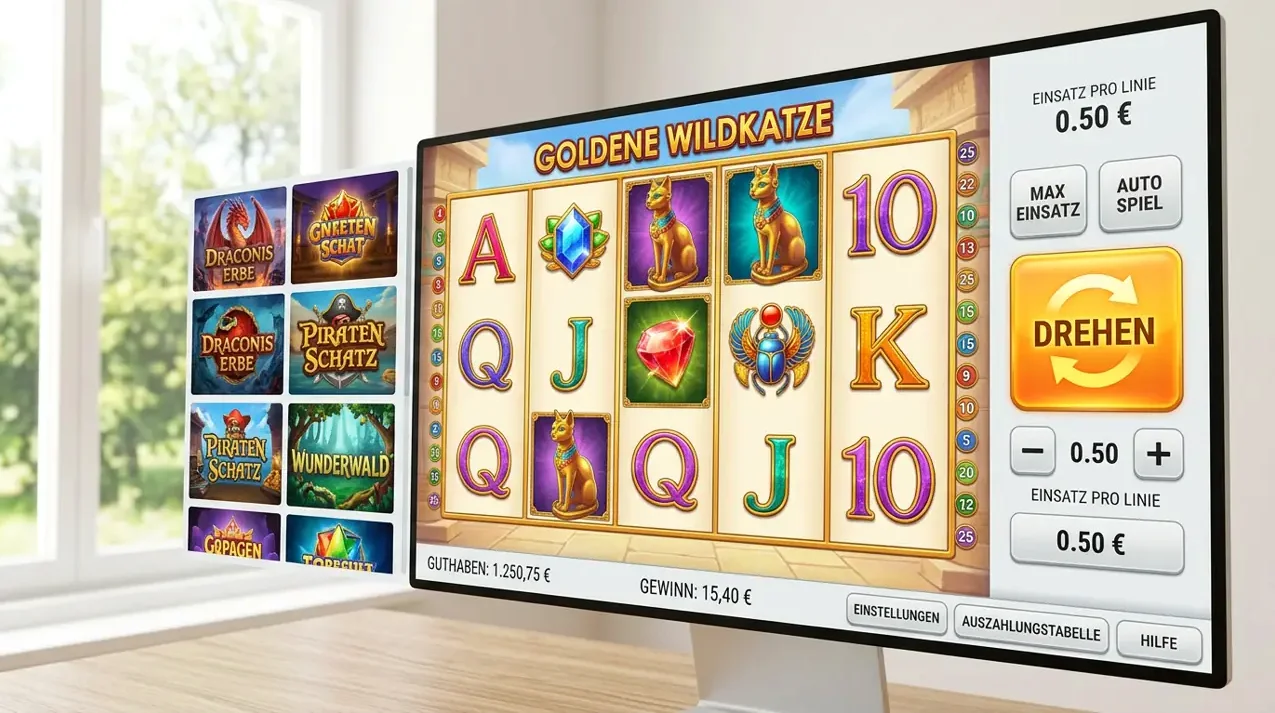 Spielautomaten & Slots im Rollxo